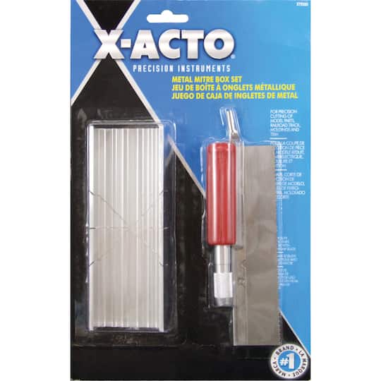 X acto saw miter box Clearance